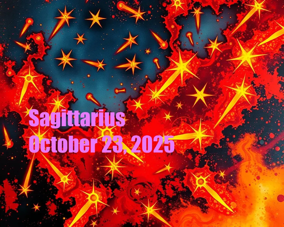 Sagittarius - October 23, 2025