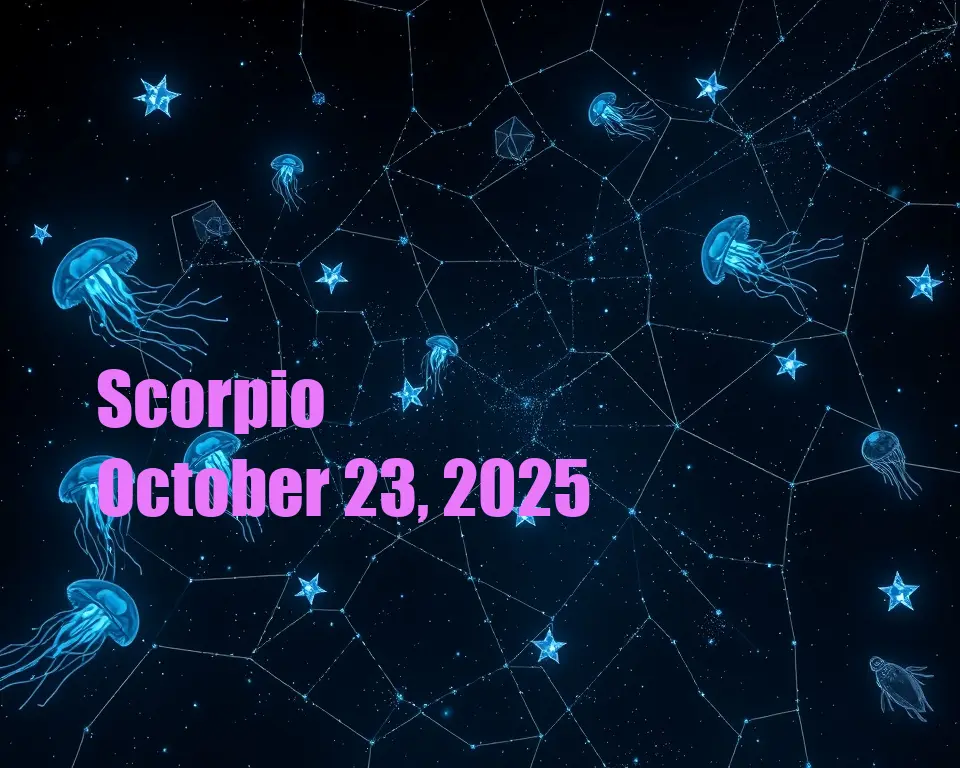 Scorpio - October 23, 2025