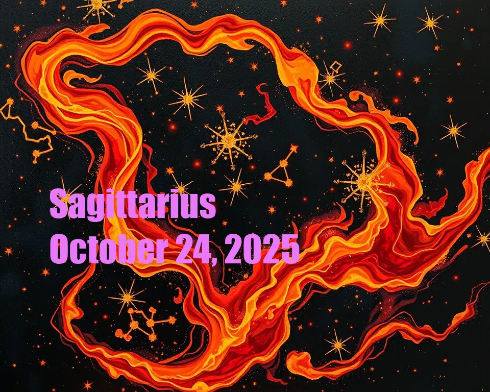 Sagittarius - October 24, 2025