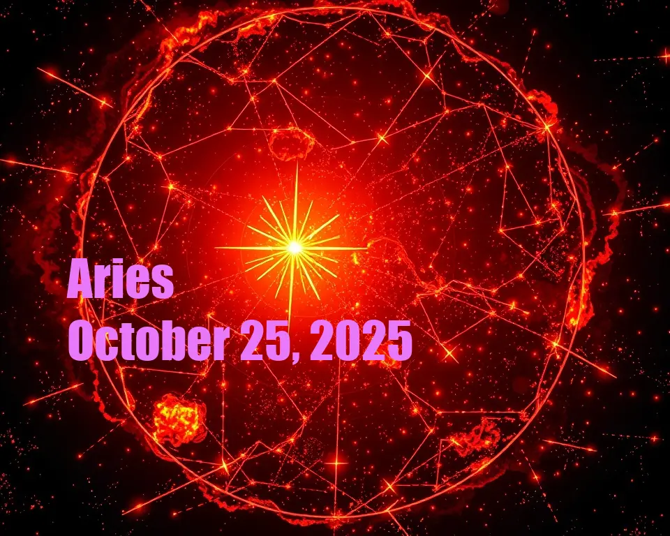 Aries - October 25, 2025