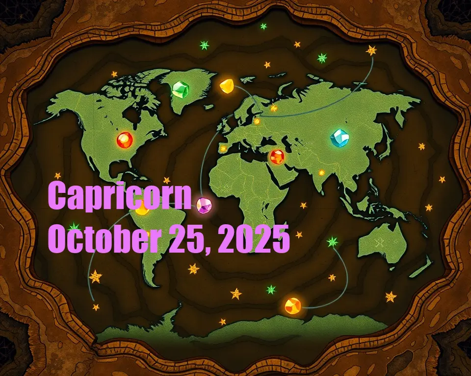 Capricorn - October 25, 2025