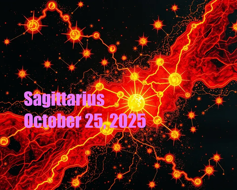 Sagittarius - October 25, 2025