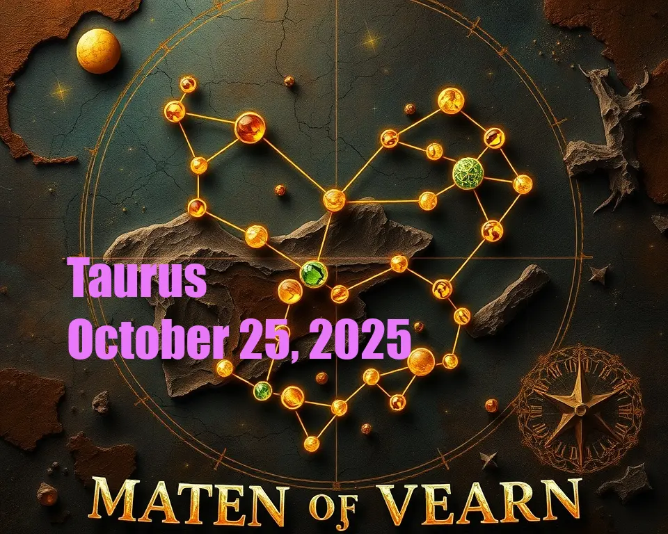 Taurus - October 25, 2025