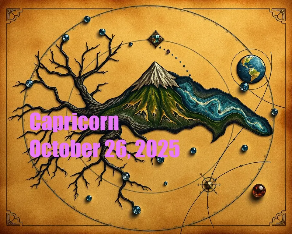 Capricorn - October 26, 2025