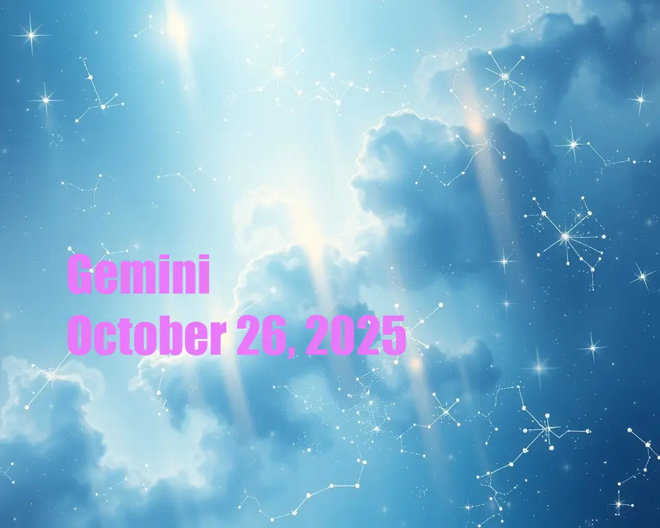 Gemini - October 26, 2025