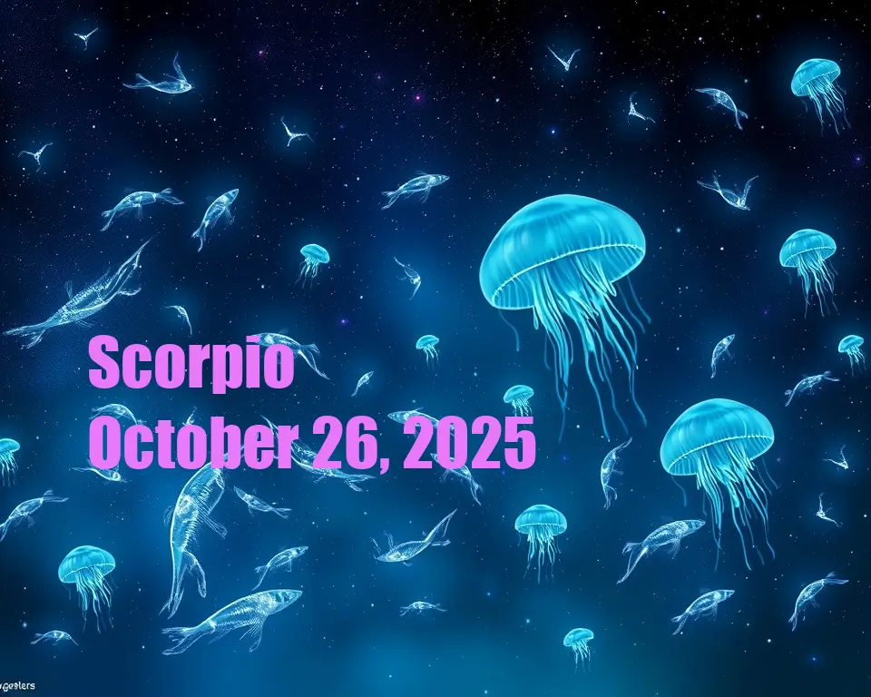 Scorpio - October 26, 2025