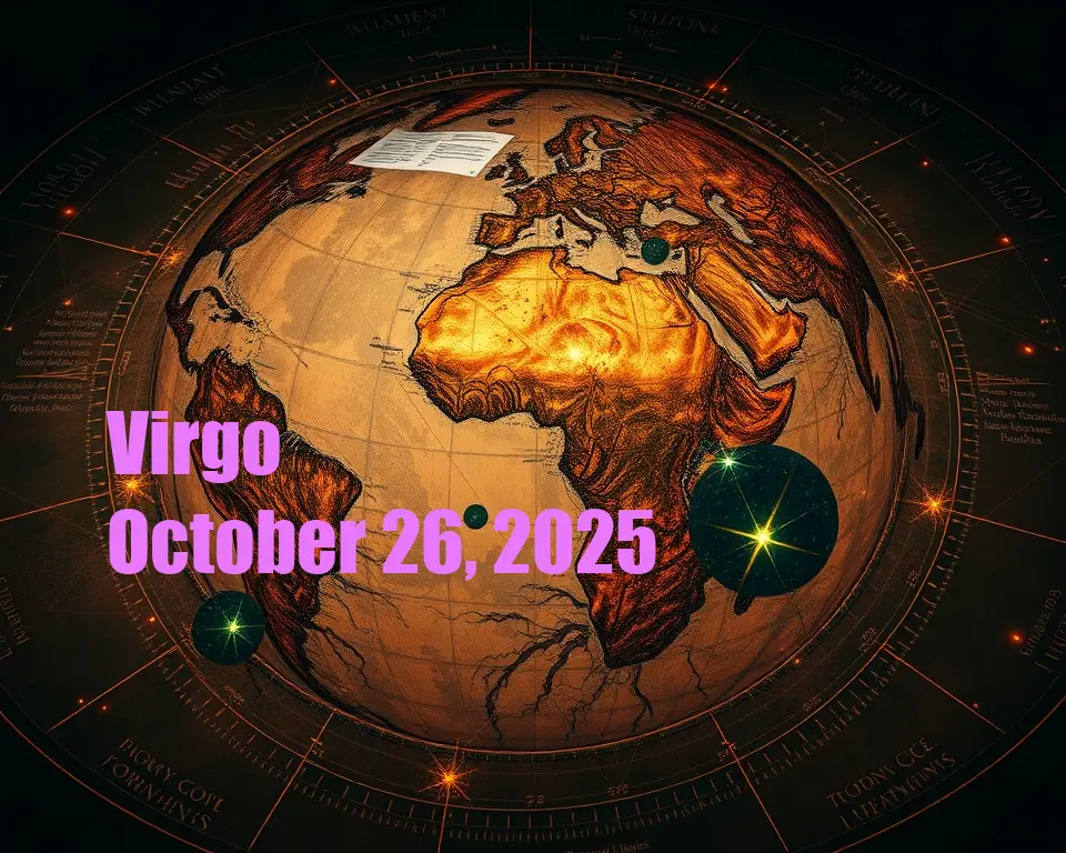 Virgo - October 26, 2025