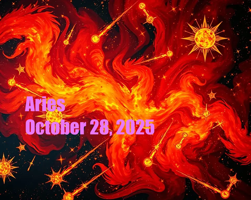 Aries - October 28, 2025