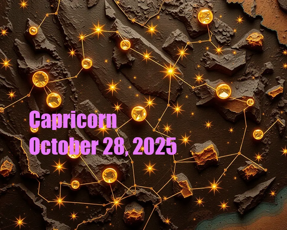 Capricorn - October 28, 2025