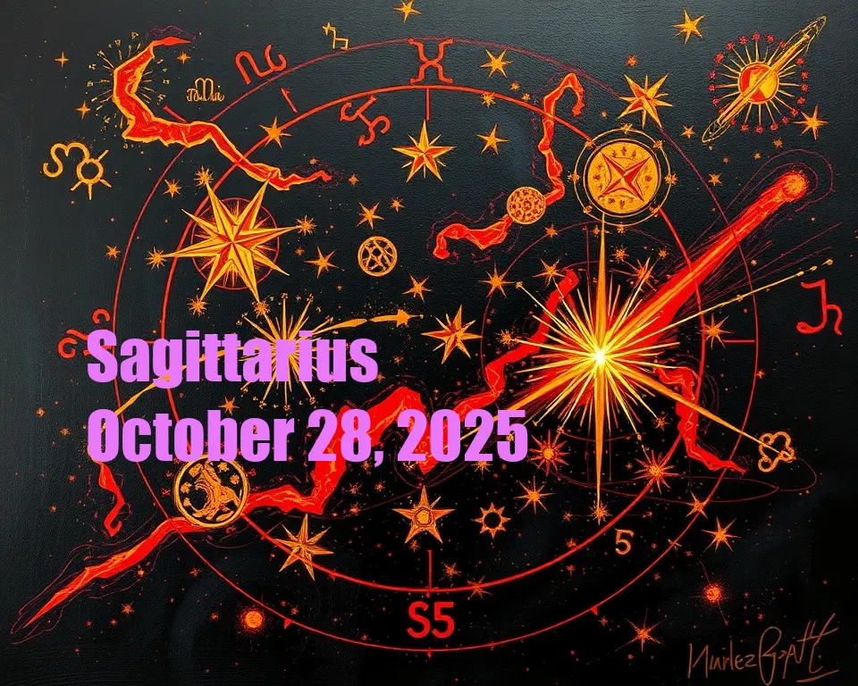 Sagittarius - October 28, 2025