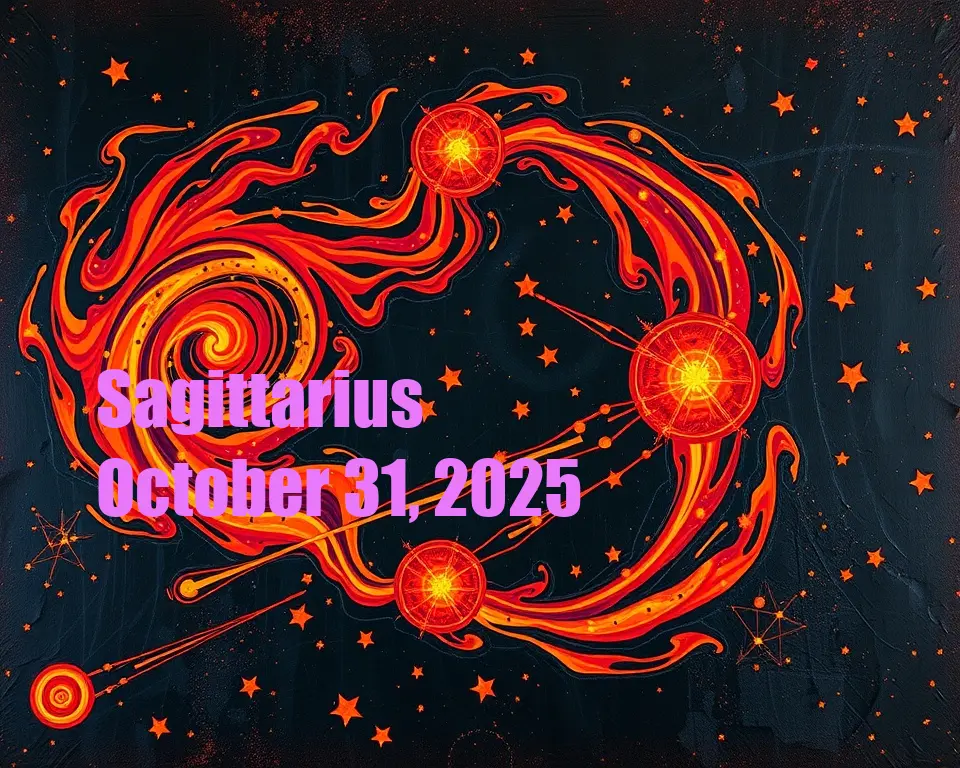 Sagittarius - October 31, 2025