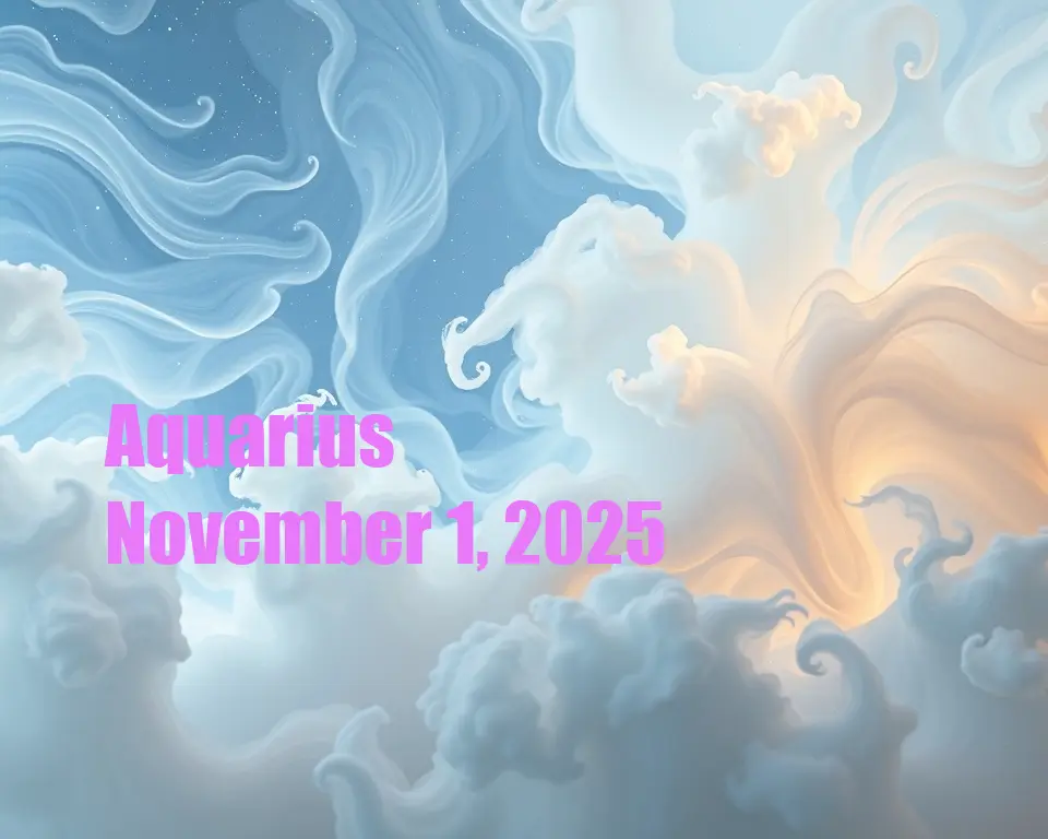 Aquarius - November 1, 2025