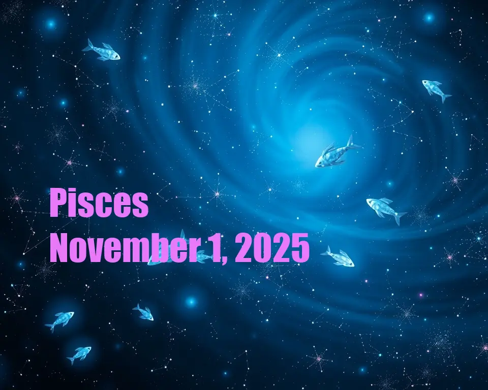 Pisces - November 1, 2025