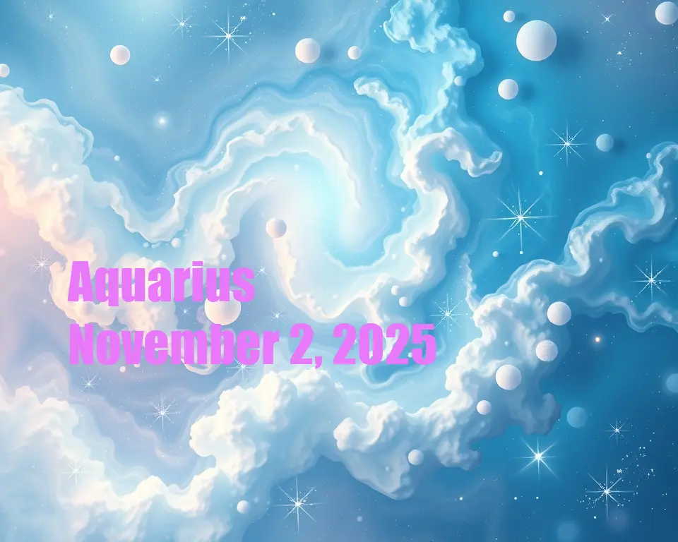 Aquarius - November 2, 2025