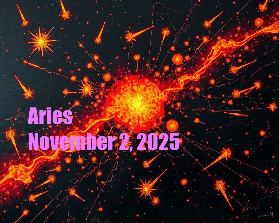 Aries - November 2, 2025