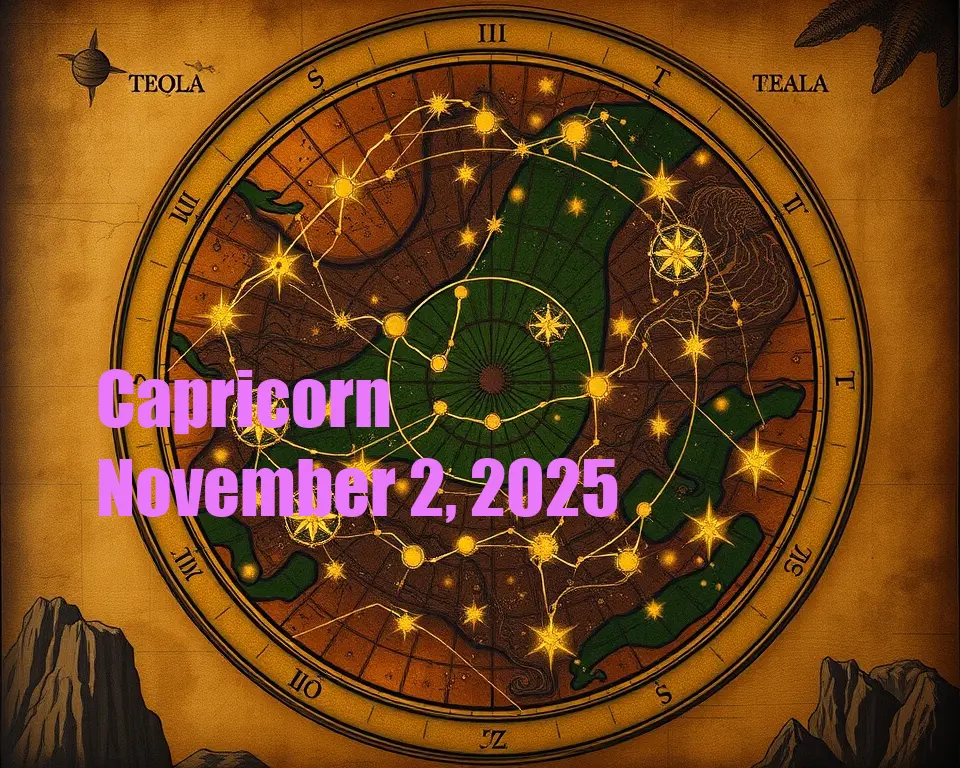 Capricorn - November 2, 2025