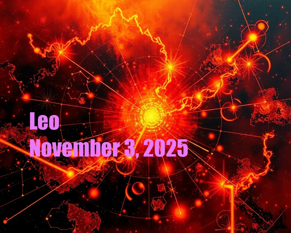 Leo - November 3, 2025