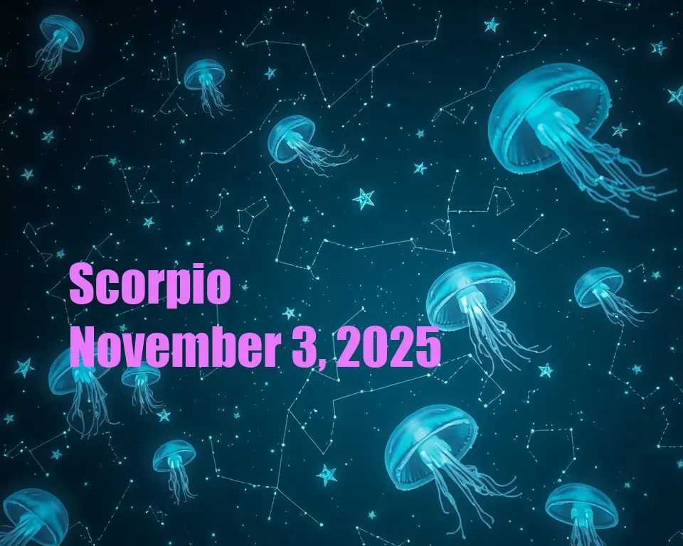 Scorpio - November 3, 2025