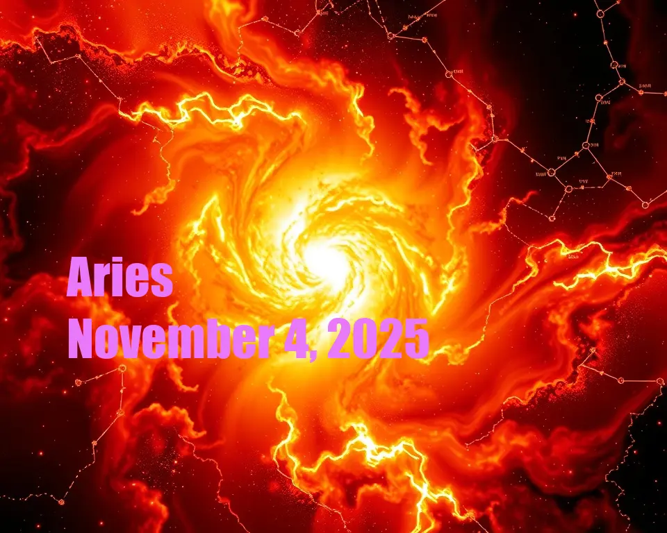 Aries - November 4, 2025