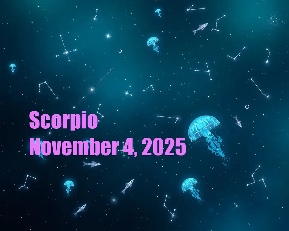 Scorpio - November 4, 2025