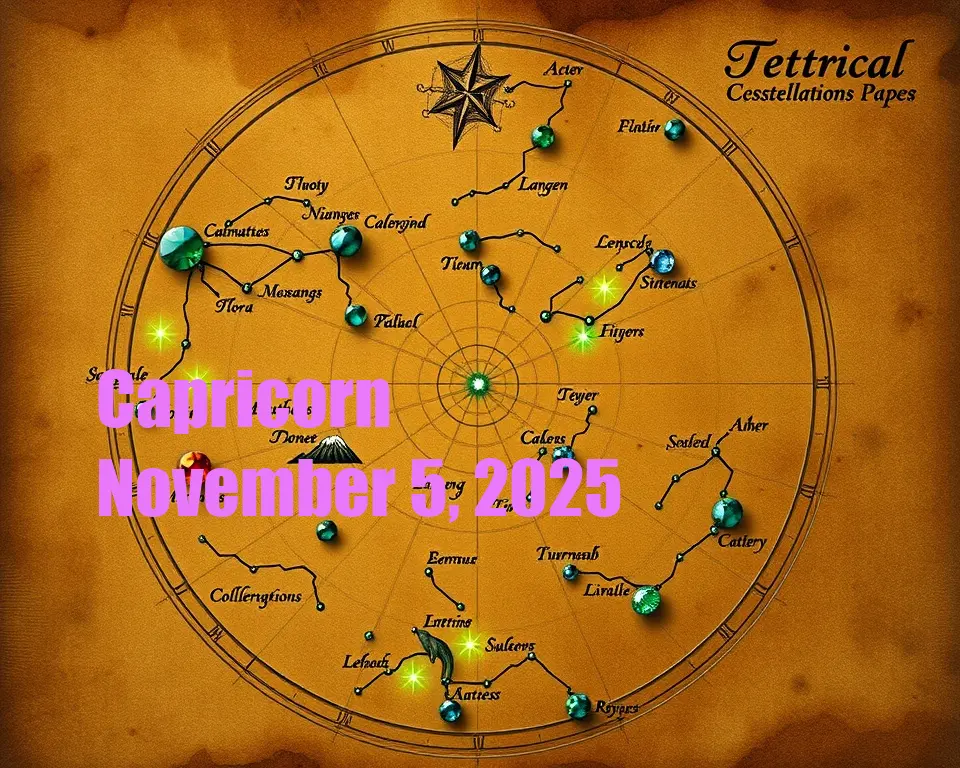 Capricorn - November 5, 2025