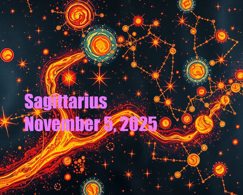 Sagittarius - November 5, 2025