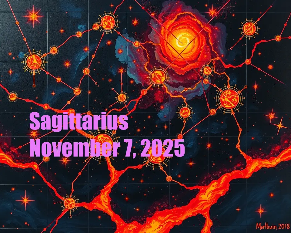 Sagittarius - November 7, 2025