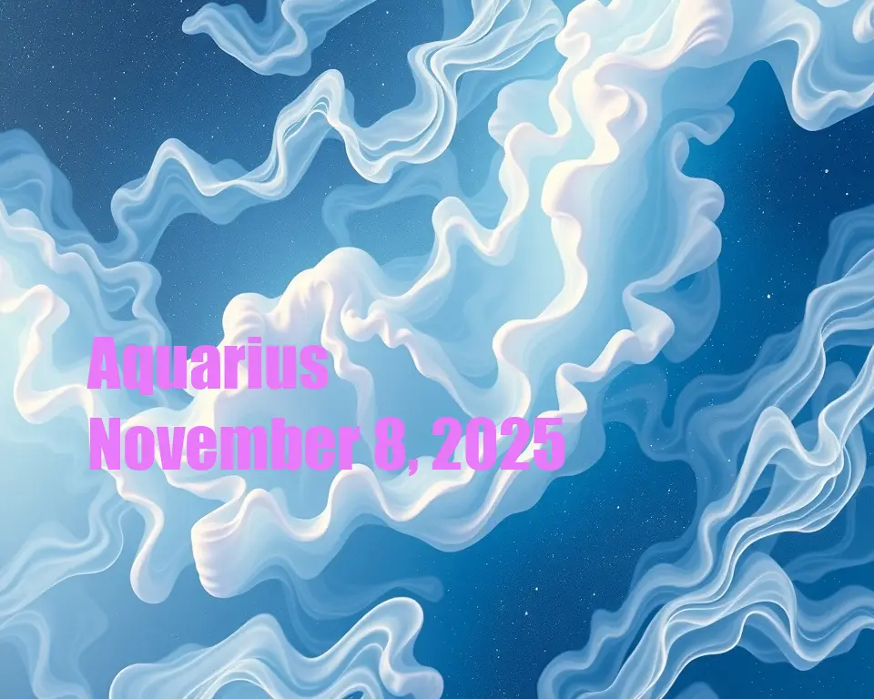 Aquarius - November 8, 2025