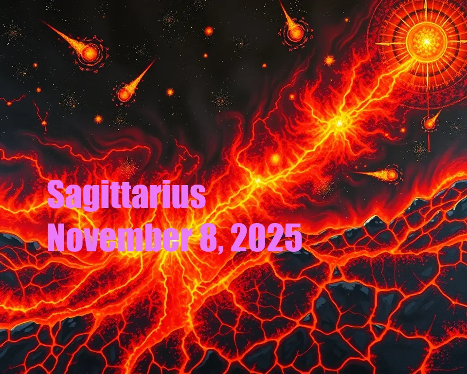 Sagittarius - November 8, 2025