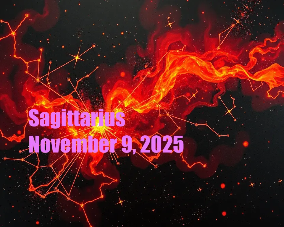 Sagittarius - November 9, 2025