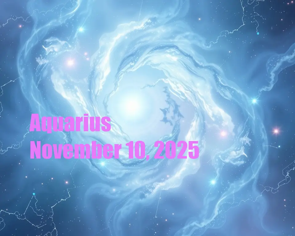Aquarius - November 10, 2025