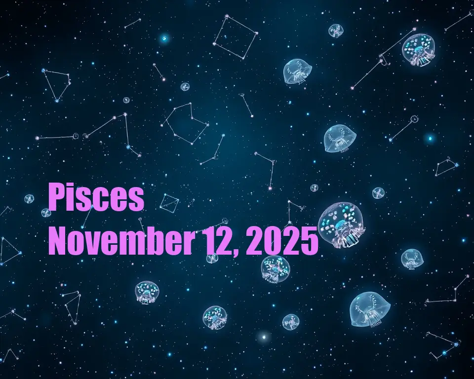 Pisces - November 12, 2025