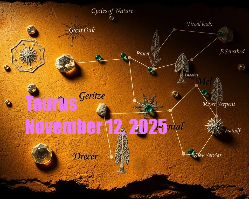 Taurus - November 12, 2025