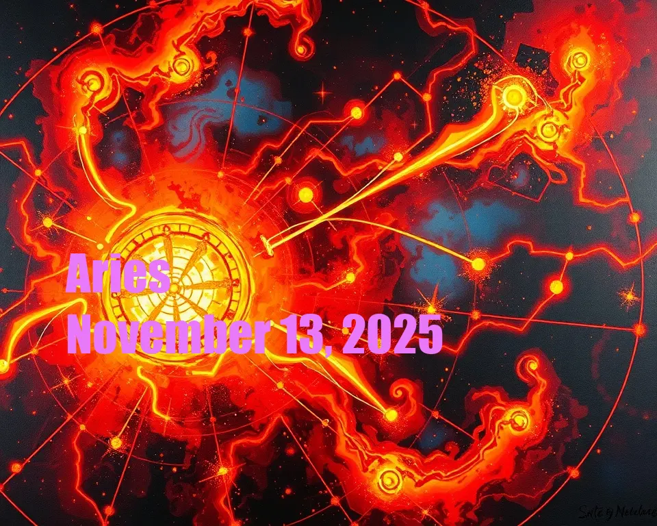 Aries - November 13, 2025