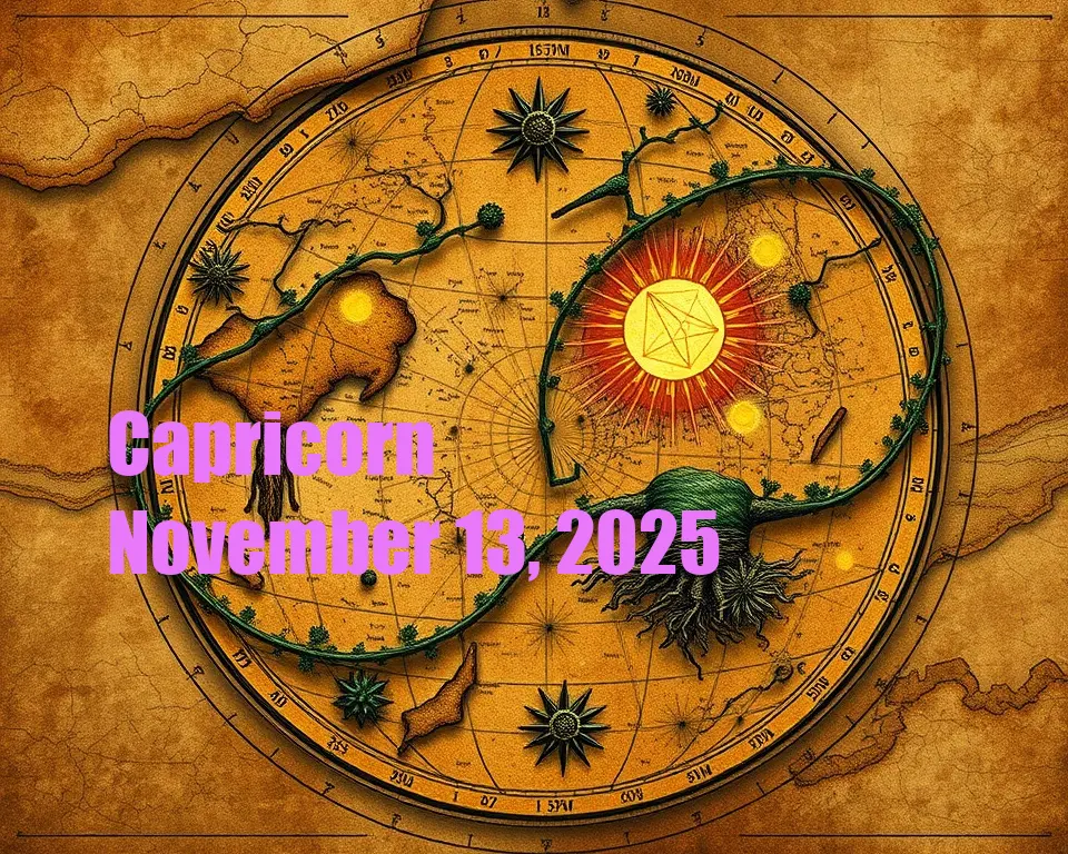 Capricorn - November 13, 2025