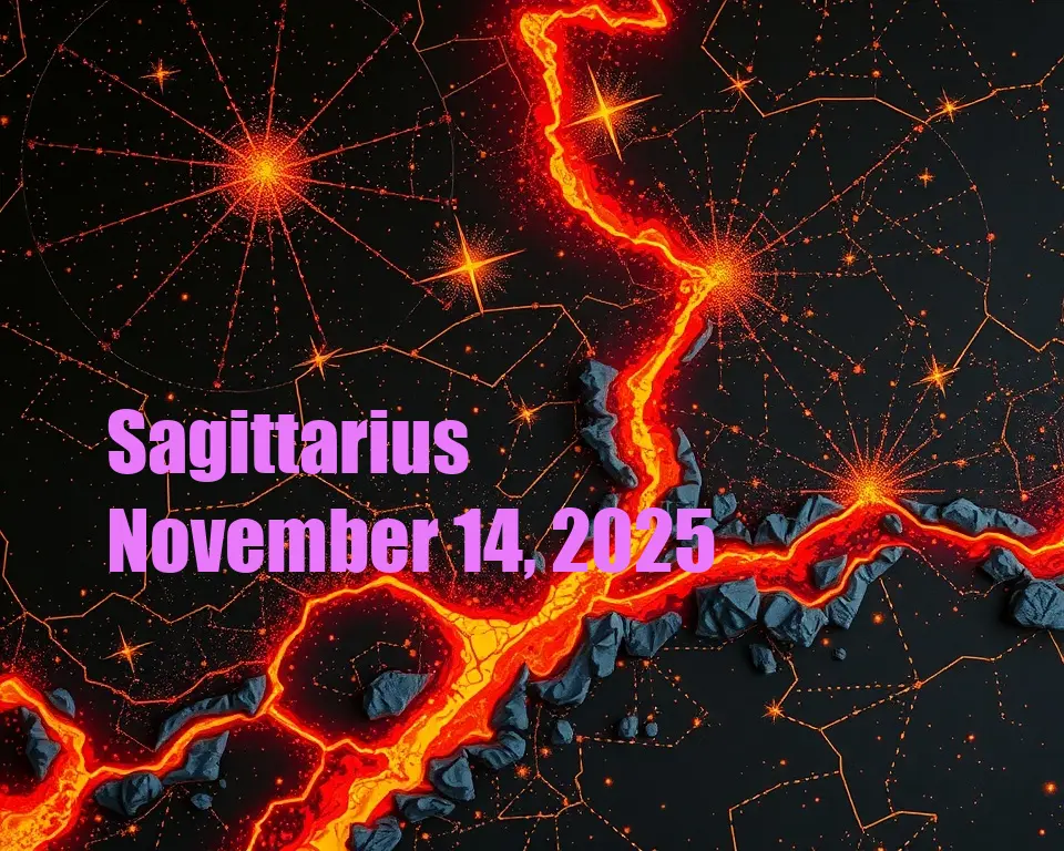 Sagittarius - November 14, 2025