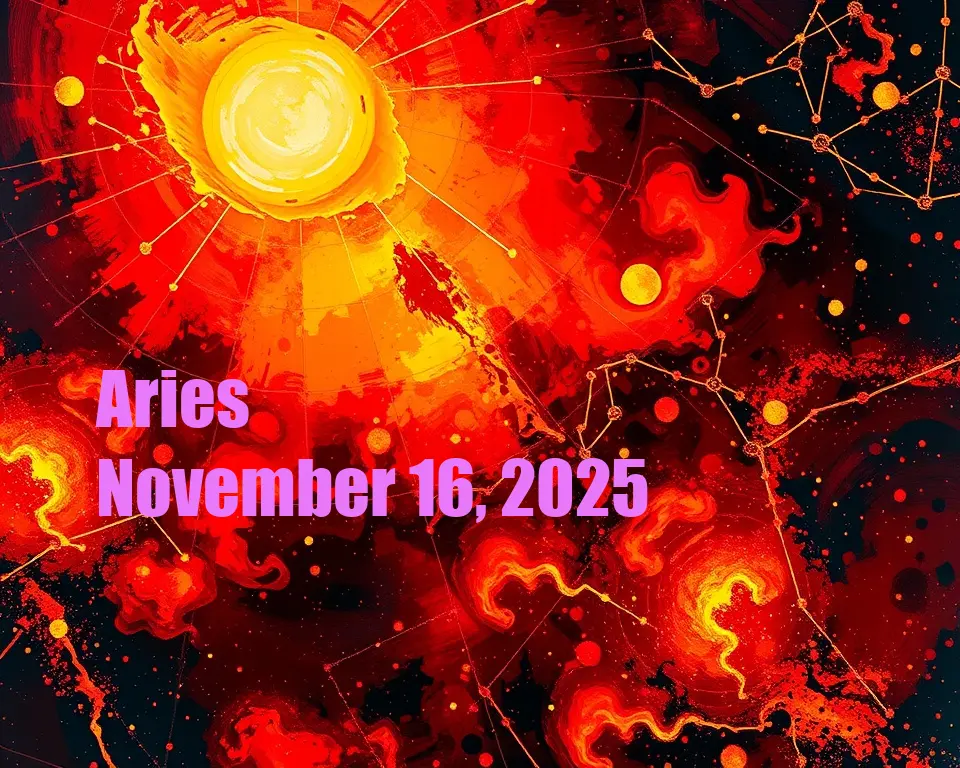 Aries - November 16, 2025