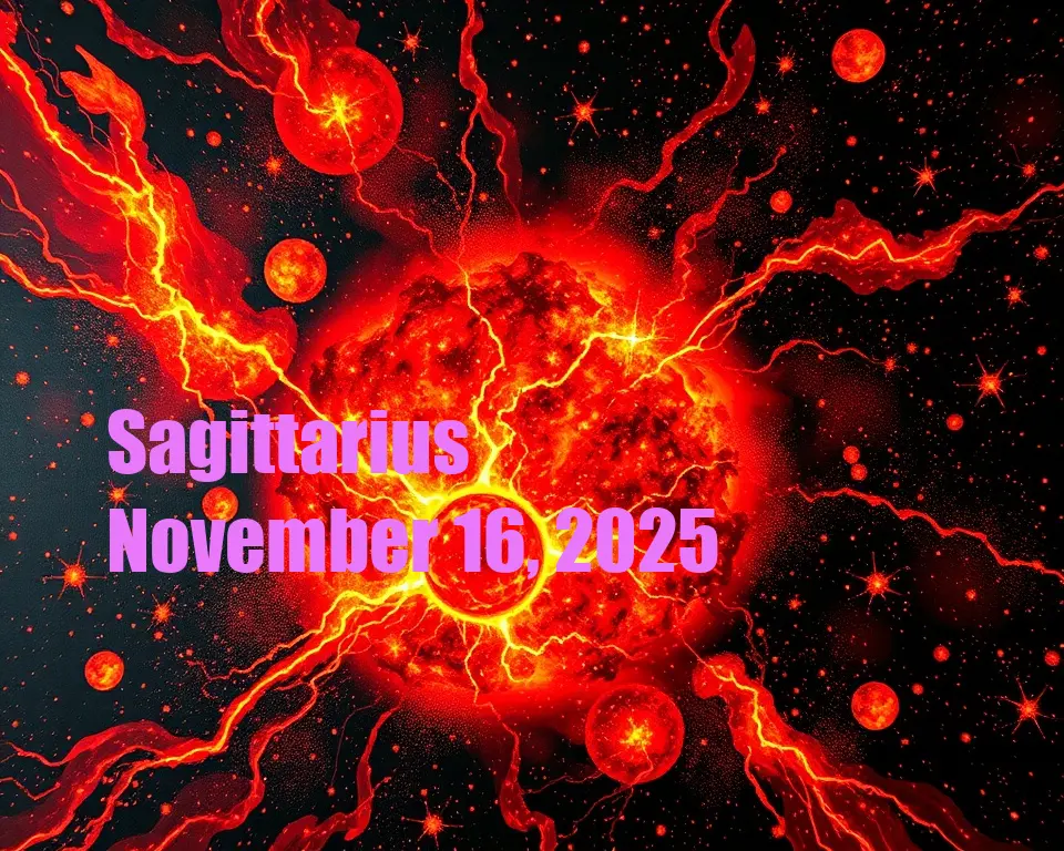 Sagittarius - November 16, 2025