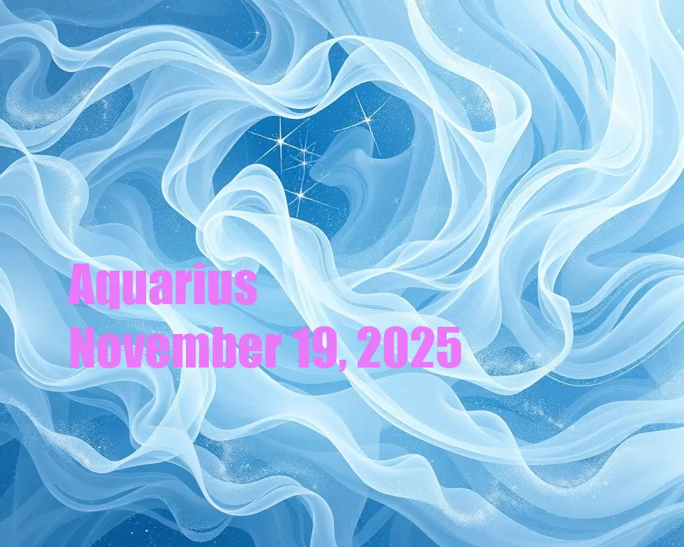 Aquarius - November 19, 2025