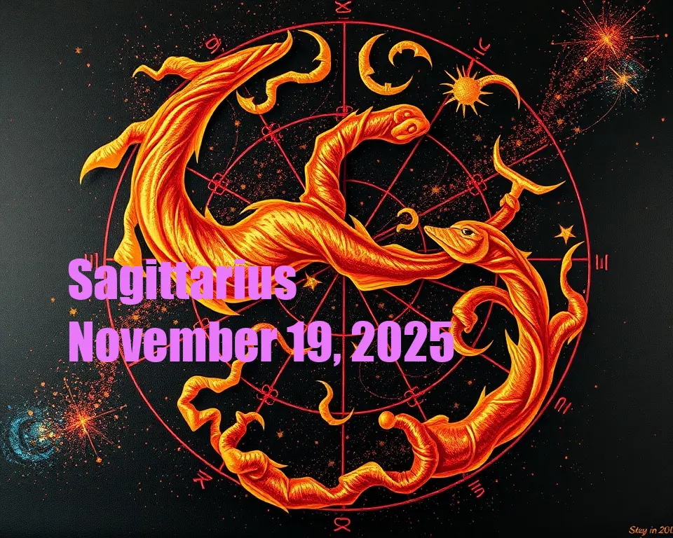 Sagittarius - November 19, 2025