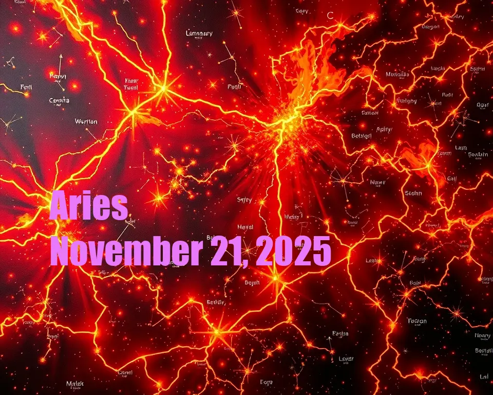 Aries - November 21, 2025