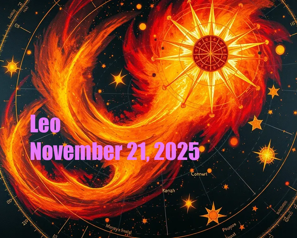 Leo - November 21, 2025