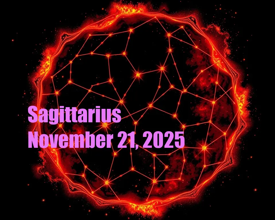Sagittarius - November 21, 2025