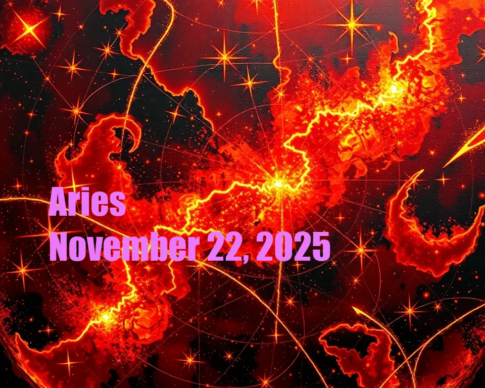 Aries - November 22, 2025