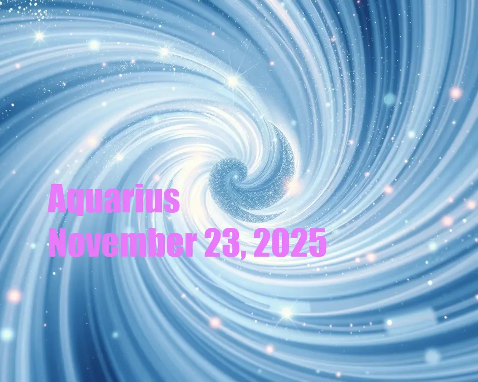 Aquarius - November 23, 2025