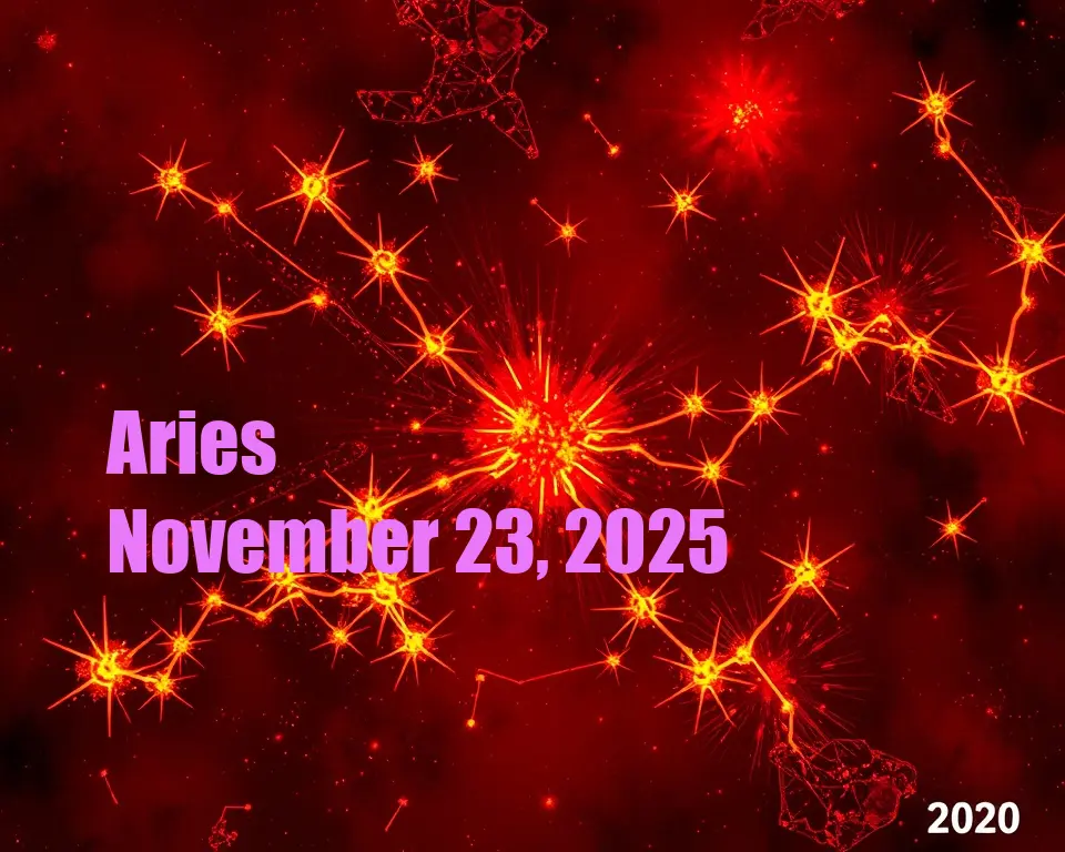 Aries - November 23, 2025