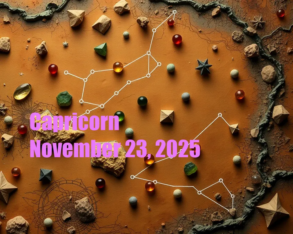 Capricorn - November 23, 2025