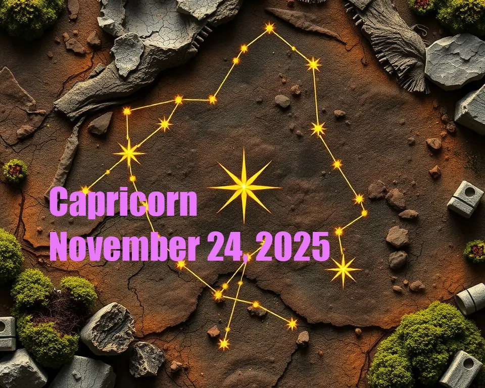 Capricorn - November 24, 2025