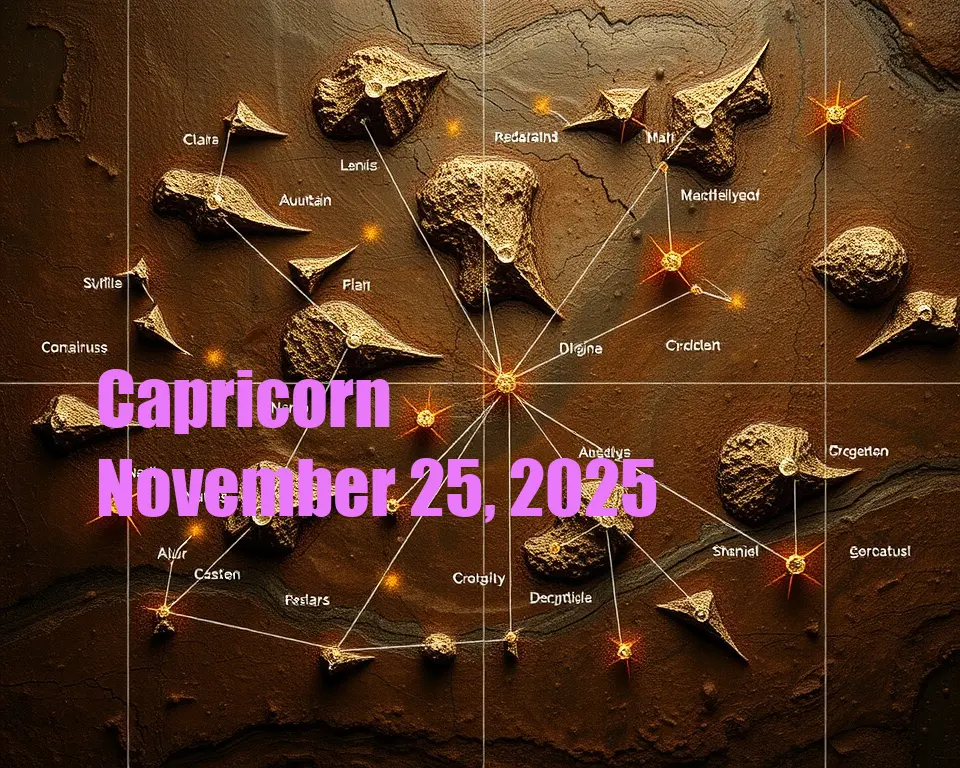 Capricorn - November 25, 2025