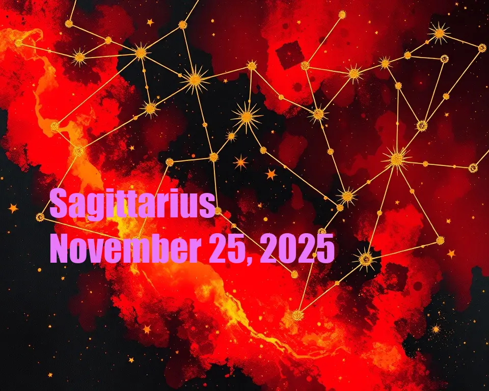 Sagittarius - November 25, 2025